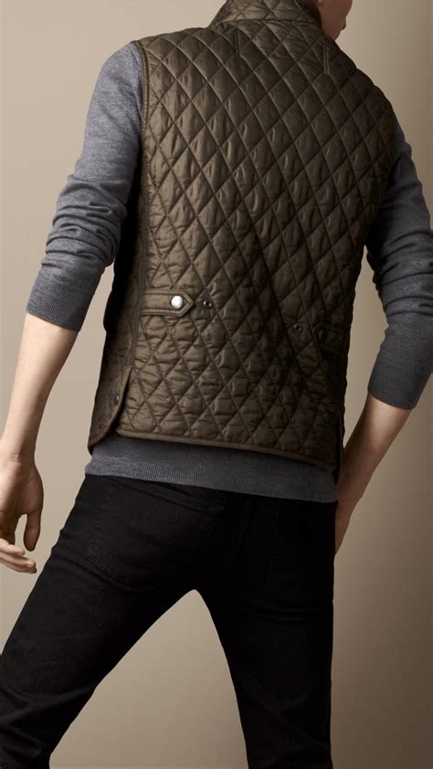 burberry gilet homme|burberry jacket men's sale.